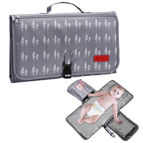 ONEDONE - Cambiador de pañales portátil para bolsa de pañales con bolsillos para t…