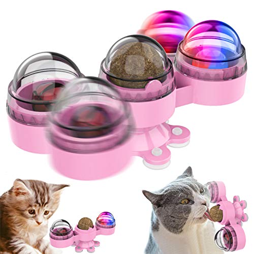 Remunkia Catnip Toys Catnip - Pelota comestible interactiva para gatos